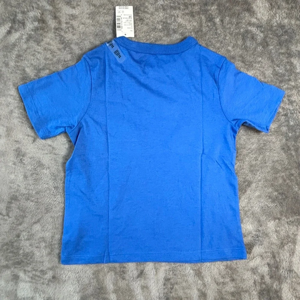 The Childrens Place Boys Monster Truck Graphic Tee Cobalt Sea Blue 3T NWT